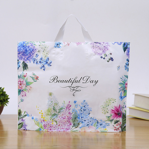 Direct Sales Butterfly Kiss Flower Women's Clothing Handbag Plastic Bag Women's Fashion Handbag Gift Bag