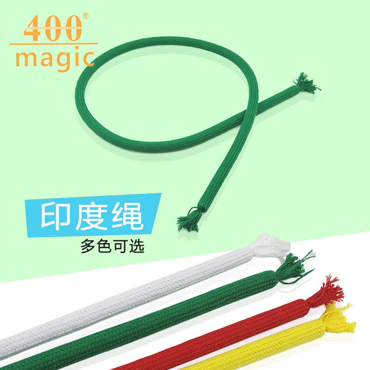 Indian Rope Available in Four Colors, Soft Hard Rope, Soft Rope to Harden, Magic Props, Stage Magic Cross-Border