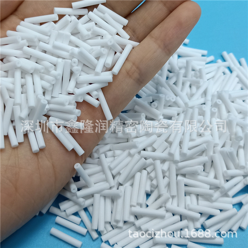 供应小陶瓷管95瓷氧化铝瓷管白色陶瓷管 微孔陶瓷管