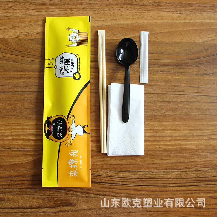 disposable chopsticks, набор столовых приборов, набор из 4 шт., набор из 3 шт.