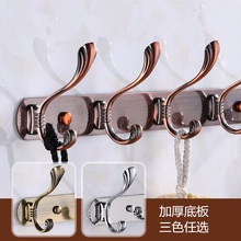 不锈钢实心挂钩高门后衣帽衣钩排钩挂衣钩卫浴五金挂钩厂家直销