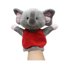 毛绒婴幼儿早教玩具小象手偶指偶儿童玩具亚马逊爆款玩具