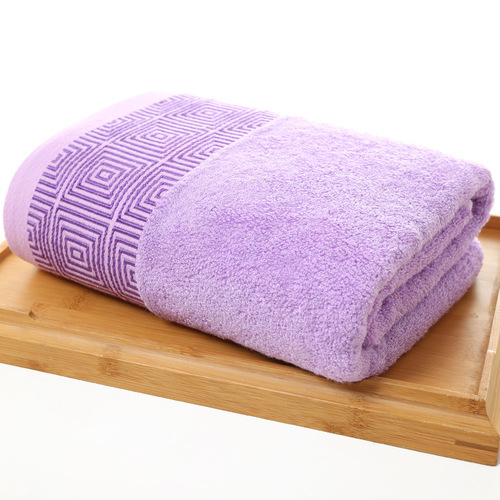 Bamboo fiber large bath towel with wide and broken sections, thickened adult style bath towel, soft and absorbent manufacturer wholesale