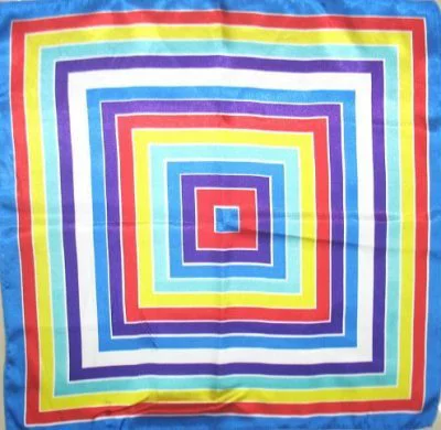 No. 5 silk scarf