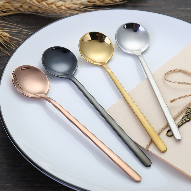 304 acero inoxidable cucharada de azúcar cucharada de helado cucharada de hielo LOGO personalizado