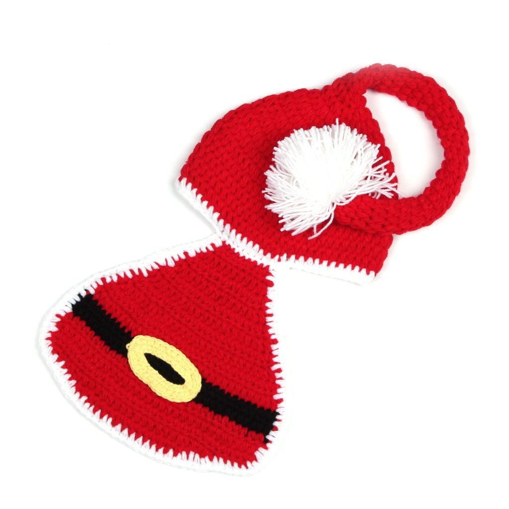 Christmas connective hand -hook hook weaving new baby photography…