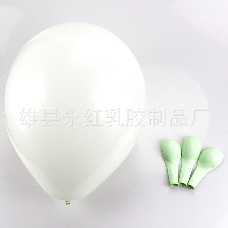 2,2G globo de Decoración de cumpleaños globo de látex redondo de 10 pulgadas confesión romántica boda macaron globo al por mayor
