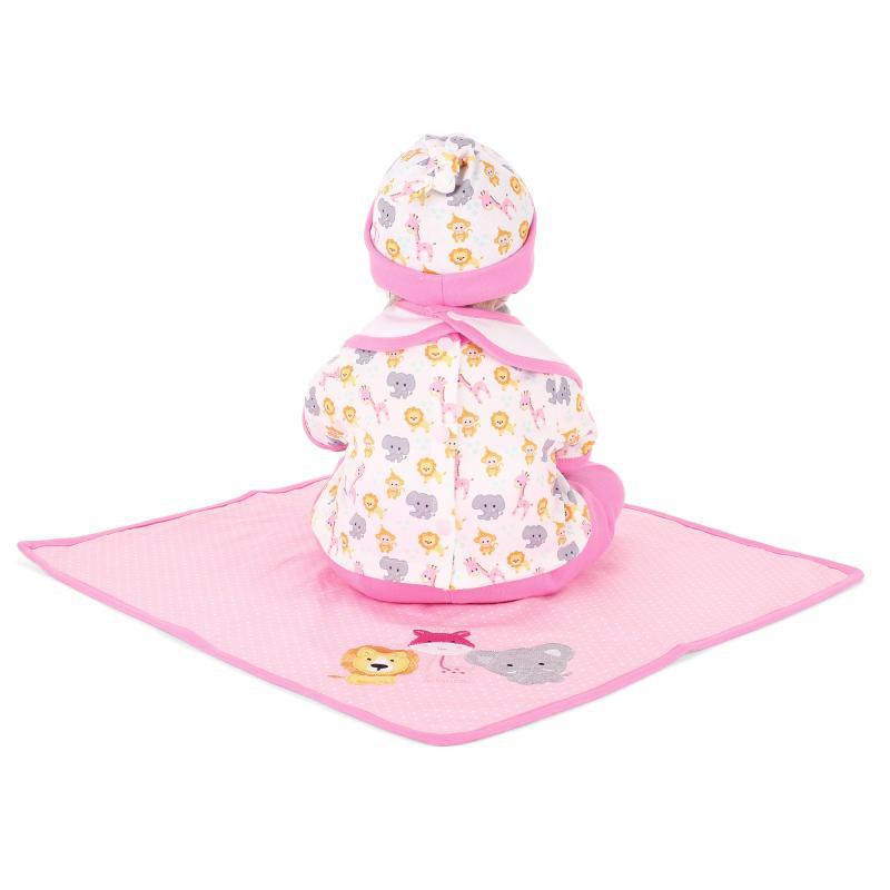 Simulación de bebé de goma suave bebé lindo muñeca realista padre-hijo educación temprana jugar casa juguete regalo