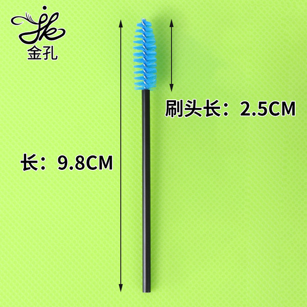 Disposable brush for eyelashes