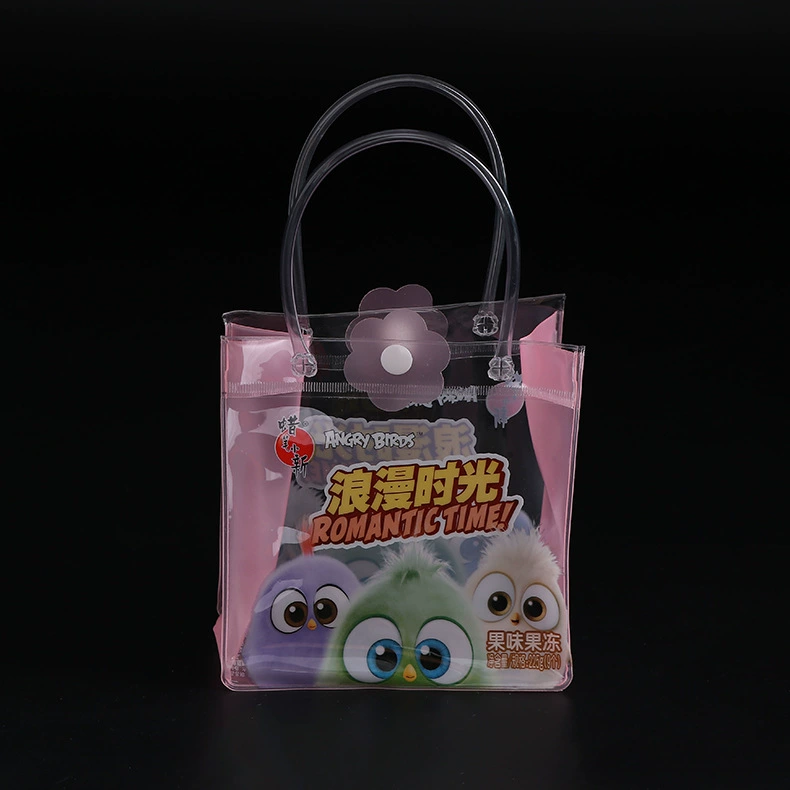 Сумка из ПВХ, прозрачная сумка для упаковки напитков, прозрачная косметическая пластиковая сумка на кнопках, в наличии