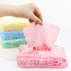 Removable disposable non-woven rag, non-stick rag, kitchen dishcloth, scouring pad, about 70 pumps