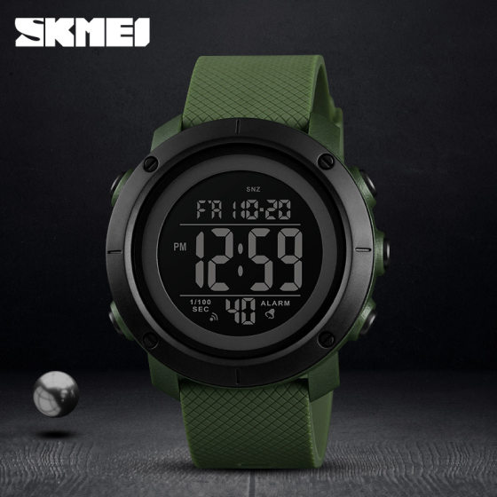 Time beauty best selling countdown male student electronic watch manufacturers direct supply men's multi-functional dual display sports watch