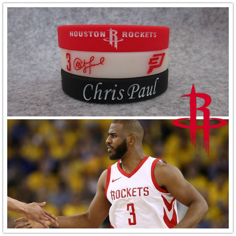 Браслет-резинка для запястья с силиконовой набивкой Kobe James Curry Wade Irving Westbrook, спортивный, светящийся, мужской со звездами