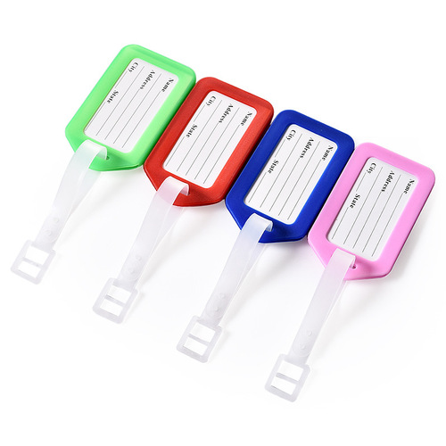 Luggage tag hanging tag boarding pass luggage bag tag luggage label plastic luggage card card holder
