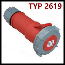 正品 WEIPU 威浦工业插座 连接器 航空插头TYP2619（16A4芯）IP67