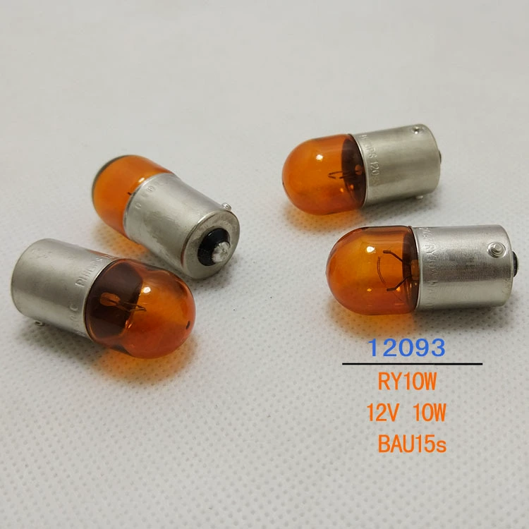 Philips, янтарная лампа, 10W, 12v
