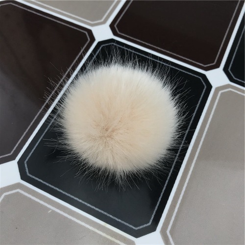 Imitation mink hair ball clothing shoes and hats jewelry imitation rabbit hair ball imitation artificial plush hair ball diy