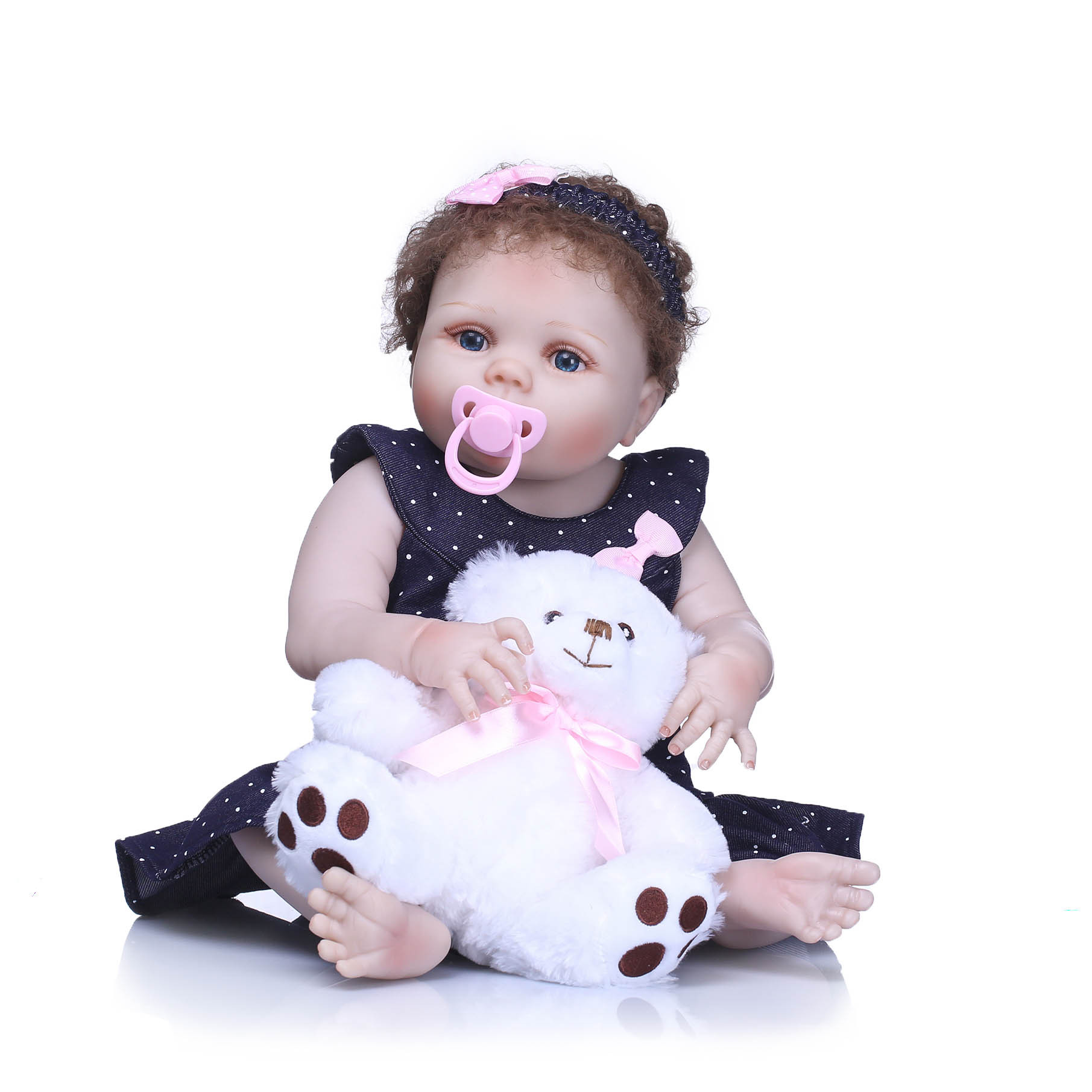 Pegamento completo puede entrar en el baño de agua simulación muñeca creativa regalo personalizado colección hobby chica juguete