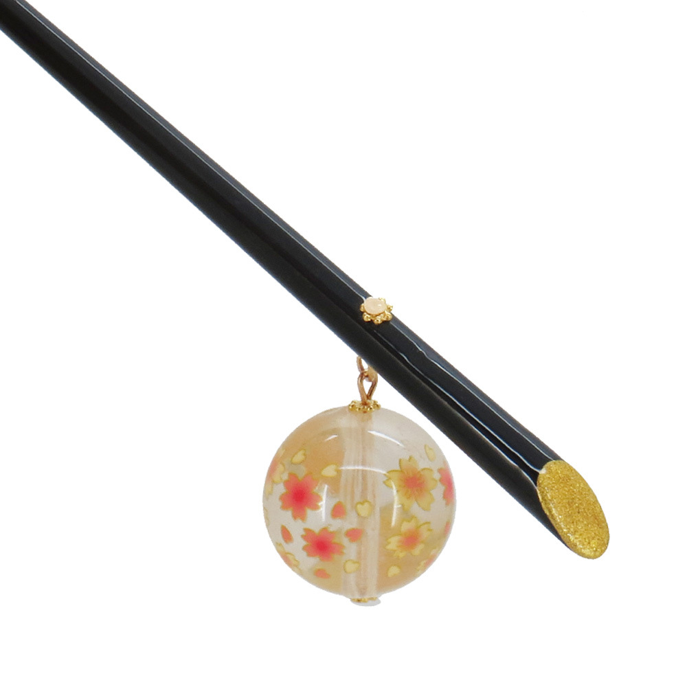 直売桜粉花花嫁かんざしアクリル古風髪飾り日韓スタイル材料歩行レトロかんざし