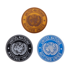 New United Nations Flag Ribbon 3D Stereo Magic Stick Arm Band with PVC Arm Band