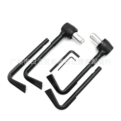 universal handlebar protection hand guard – Motorcycle Safety Supplies - a-black-set-hand-guard