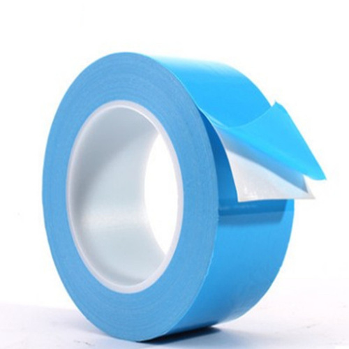 Cross-border thermal conduction double-sided tape high-temperature insulation blue film fiberglass thermal conductive tape LED panel light fixing heat dissipation tape
