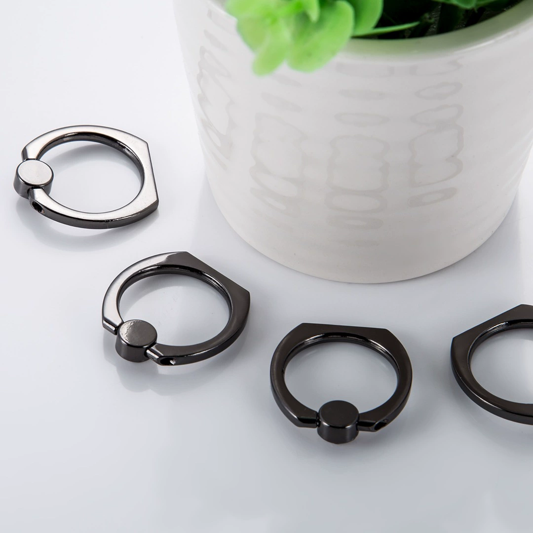 Производитель на складе мобильный телефон металлическое кольцо кронштейн отверстие кольцо Пряжка цинковый сплав полуфабрикаты на складе