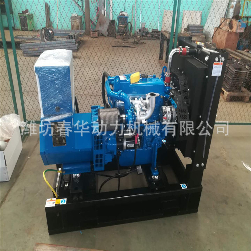 潍坊20KW柴油发电机 潍柴锐动力发电机 全铜无刷电机 带潜水泵用