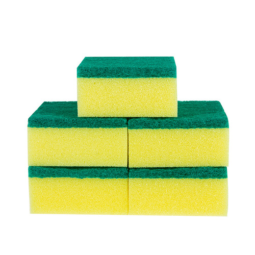 Kitchen dishwashing sponge cleaning sponge sponge scouring pad pot washing cloth cleaning household absorbent dishwashing towel