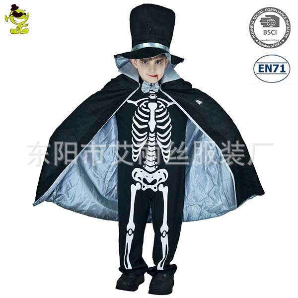 子供ハロウィーンテーマ衣装子供ハロウィーンコスプレ道化師幽霊衣装パーティー衣装|undefined