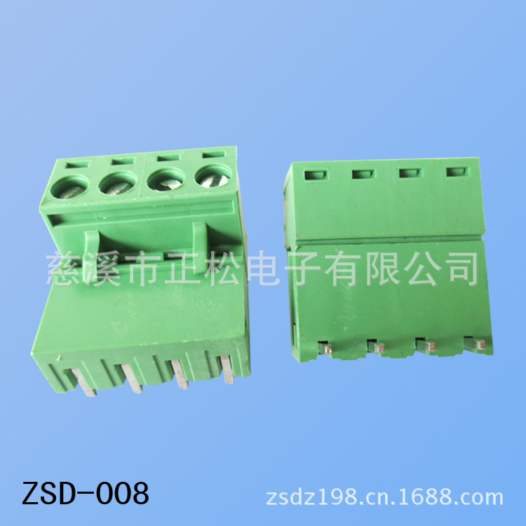 供应批发厂家供应铜接线端子 5.08间距接线端子 2EDG-4PTL