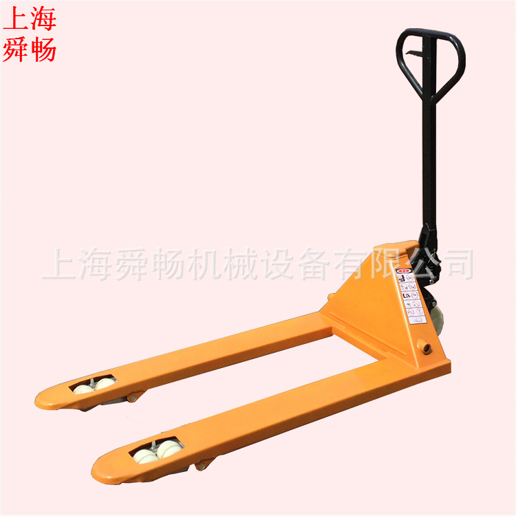 推荐超低55MM手推行走液压叉车 蚁霸搬运车 手动油压托盘装卸车