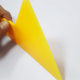 KTM car film tool large triangle scraper yellow large scraper plastic large scraper thin scraper hard scraper A04