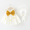 Children's slip dress for princess, hat, children's clothing, wholesale