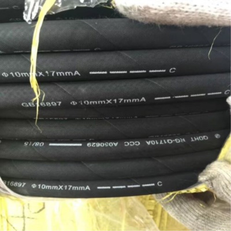 厂家供应汽车配套用10*17 刹车橡胶软管 空气制动刹车管