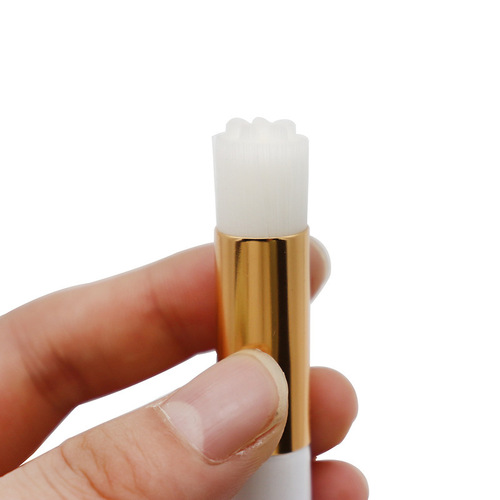 Wholesale corded flat nose brush, nose cleaning tool, manual facial cleansing brush, acne and blackhead removal brush