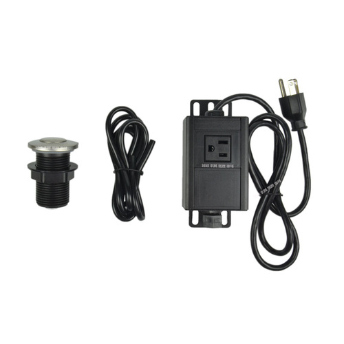 Food waste disposer external air switch national standard socket American standard single control single double plug socket air pressure switch
