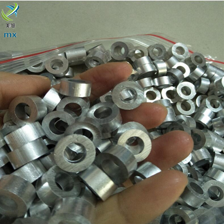 6061精抽铝管彩色刻花/雕花风铃铝管刻画灯具工艺CNC数控车床喷砂