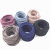 Hanfa nylon hair ring high elastic rope rubber band head rope adult manufacturers 100 large zipper bag manufacturers stalls