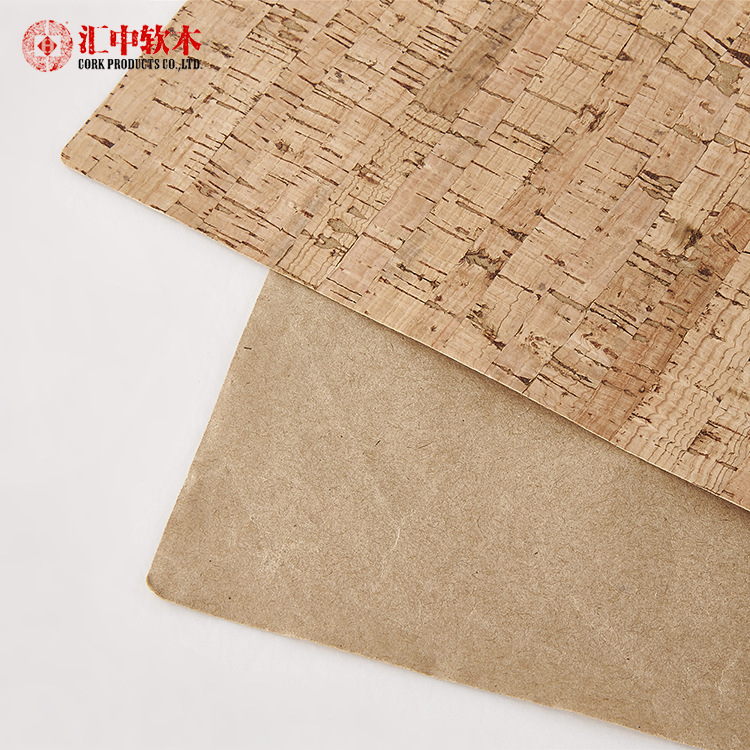 厂家直供竹节纹软木纹 环保鞋材，包装材料