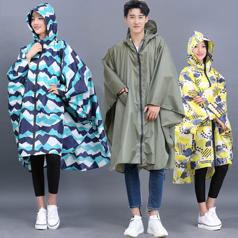Japanese Cape raincoat women's long hiking Fashion Light cycling Korean poncho men's backpack Amazon AliExpress Japanese Cape raincoat women's long hiking Fashion Light cycling Korean poncho men's backpack Amazon AliExpress