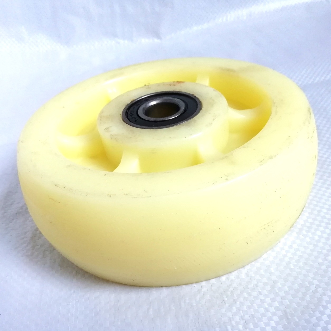 脚轮万向轮尼龙轮重型轮加厚 尼龙轮加厚加宽 工业单轮白尼龙单轮
