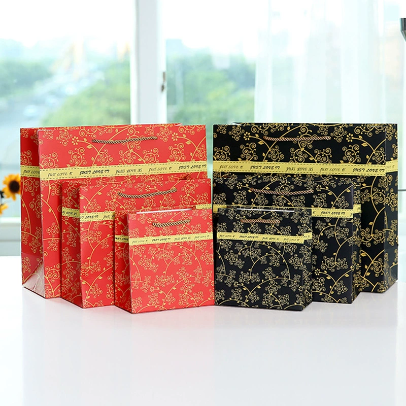 Середина осени фестиваль ротанга деловой подарочный пакет бумажный мешок подарок на день рождения сумка Подарочная сумка праздничный подарок сумка