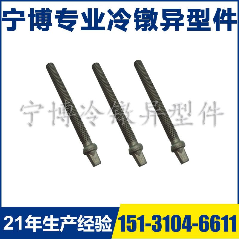 厂家直销非标件高强度螺栓中部成型件全扣螺丝