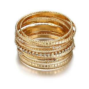 (Cross-border trading), accessory, metal gold bracelet, women's bracelet, European style, wish