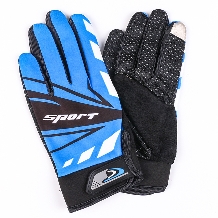 Guantes de protección solar al aire libre nuevos hombres y mujeres deportes guantes de pantalla táctil de dedo completo guantes de escalada de motocicleta de fitness