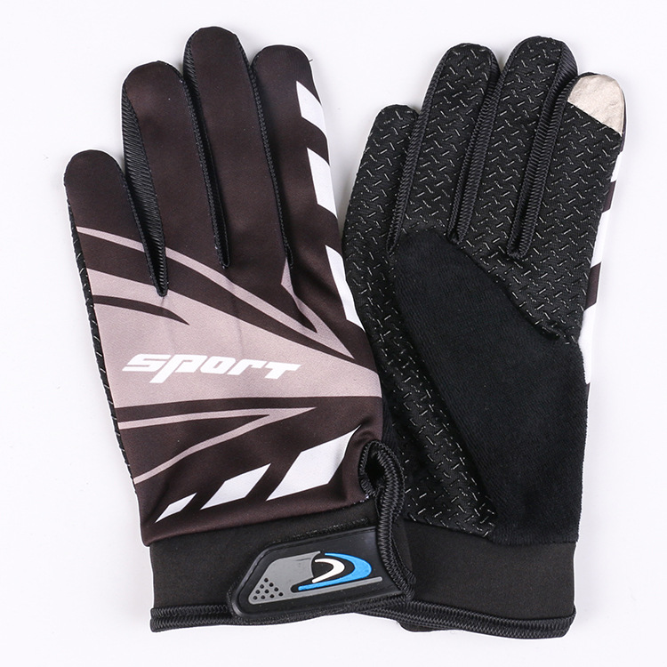 Guantes de protección solar al aire libre nuevos hombres y mujeres deportes guantes de pantalla táctil de dedo completo guantes de escalada de motocicleta de fitness