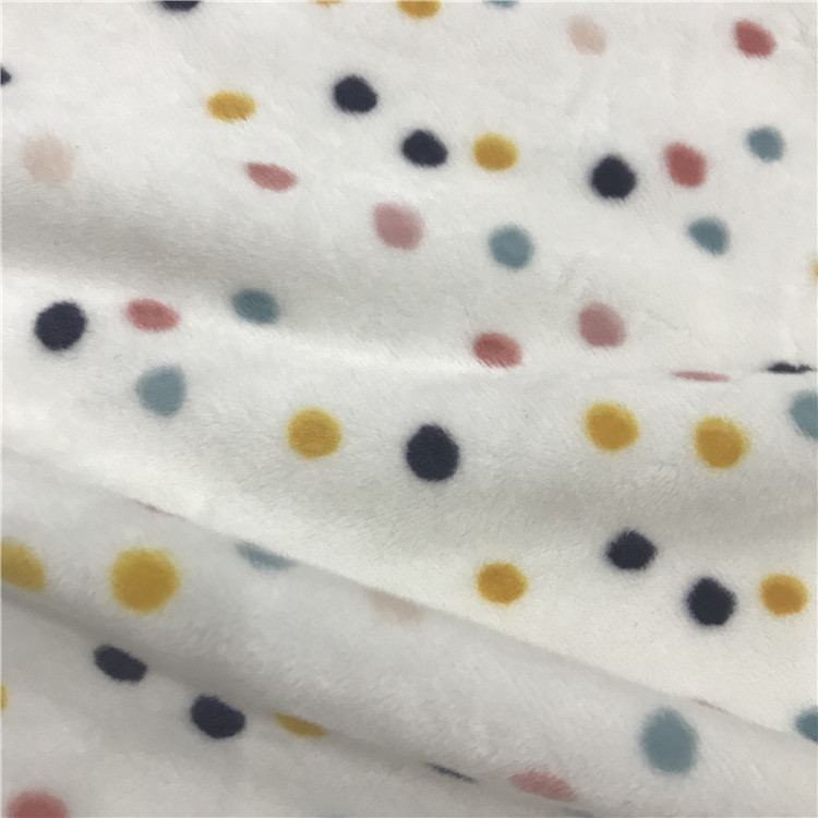厂家涤纶水晶绒超柔印花绒布婴幼儿服装睡衣家纺面料|undefined