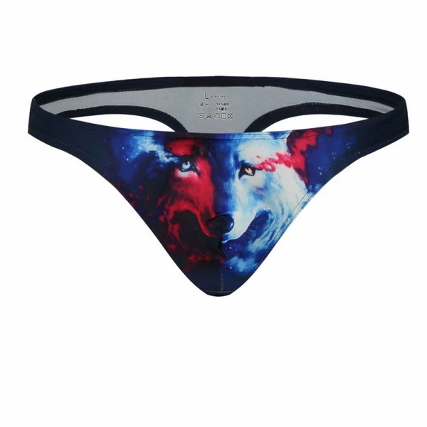 Blue Wolf Head