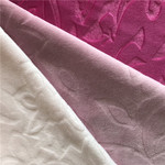 针织面料 海岛绒 单面高弹力柔软绒面料 女装服装面料SD018